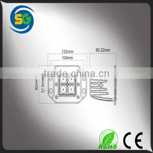 Popular! 16w LED Work Lamp IP67,CE,ROHS High Quality Led Truck Work Lights thumbnail-4