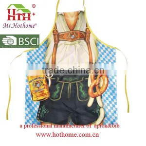 Popular 100% Polyester Sublimation Printing Apron Made in China thumbnail-2