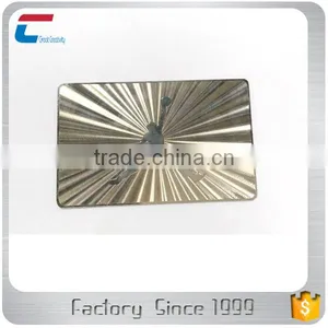 Customized Silver Stainless Steel Metal Business Cards thumbnail-3