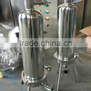 Sanitary Ss304 Polypropylene Microporous Membrane Filter With Pleated Filter Element thumbnail-4
