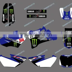 DST0046 New Style TEAM GRAPHICS & BACKGROUNDS DECALS STICKERS Kits for YAMAHA YZ85 2002-2012 thumbnail-1