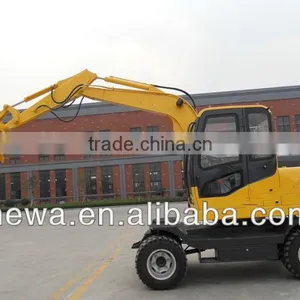 2016 Hot Sale NEW65 Mini Wheel Excavator thumbnail-3