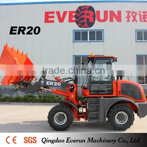 Everun New 2.0 Ton Small Wheel Loader With Wider Bucket thumbnail-4