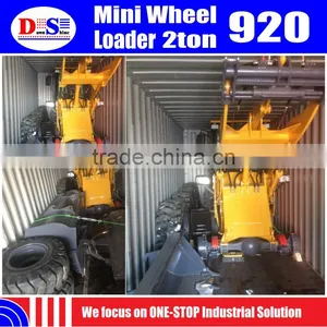 Hot Sale ZLY920 China Mini Wheel Loader 2000kg With CE - 1 Cbm Bucket Small Wheel Loader for Sale thumbnail-6