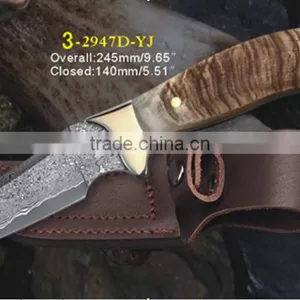 Hunting Damascus Knives, High Quality thumbnail-3