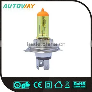 24V 100/90W H4 Yellow Halogen Bulb for Car thumbnail-1