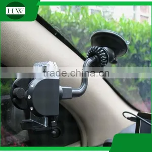 360 Degree Rotating Smart Phone Car Holde Flexible Universal Mount Holder Sucker Stand Smartphone Car Phone and PDA Holder thumbnail-1