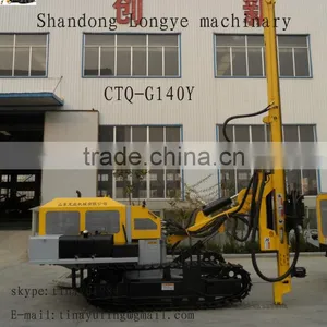 DTH Blast Hole Drilling Rig/rock Drilling Equipment CTQ-G140YF for Sale thumbnail-1