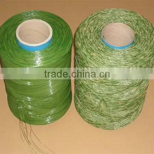 PE Straight & PP Curl Artificial Grass Yarn for Soccer Field thumbnail-1