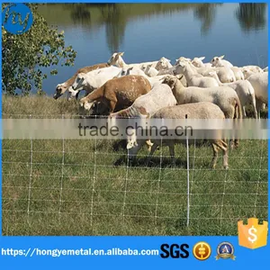 ISO9001 Anping Hot Dipped Galvanized Hinge Join Farm Cow And Sheep Fence Wire Cattle Field Fence Wire thumbnail-3