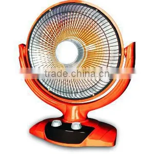 Wide Angle Oscillation Halogen Tube Desktop Red Color Electric Heater With 2 Heating Modes and Timer Has CB,CE Certificate thumbnail-1