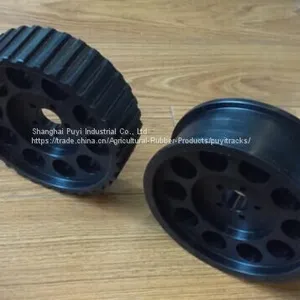 Puyi Robot Rubber Track 80*15*108 for Small Machines thumbnail-5