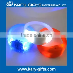 Silicone Sound Light Up Bracelet thumbnail-2