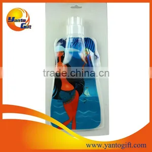 Foldable Metallic Water Bottle thumbnail-1