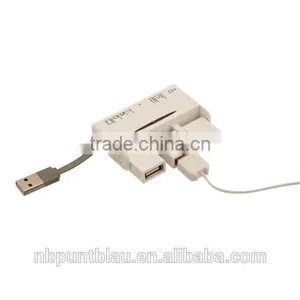Card Reader USB 3 Ports USB Hub 2.0 thumbnail-3