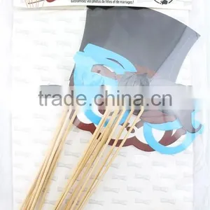 15 Pcs Party Photobooth Props DIY Paper Photo Booth Props With Sticks thumbnail-1