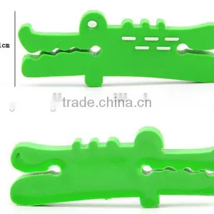 Wholesale Stock Small Order Plastic Crocodile Earphone Cable Winders thumbnail-2