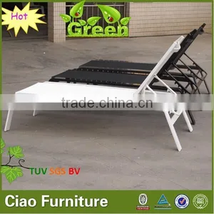 Aluminum Beach Fabric Swimming Pool Lounge Chair thumbnail-2