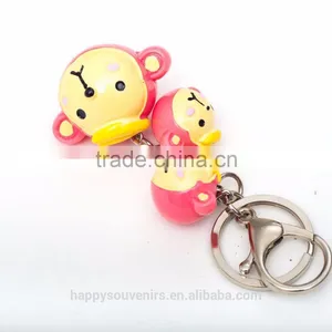 Pink Keychain Tourist Personalized Exhibition Souvenirs Gift thumbnail-4