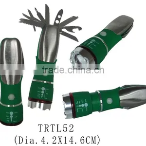 Gift Portable Plastic Multi Functional Swiss Knife With Led Light thumbnail-1