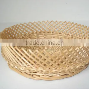 Set 3 Willow With Lining Decorative Fruit Basket Decoration thumbnail-2