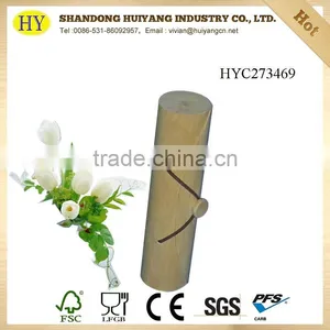 Wholesale Cylinder Skinwood Birch Veneer Box thumbnail-1