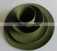 Reasonable Price OEM Available Hot Design Bamboo Fiber Dinner Set thumbnail-1