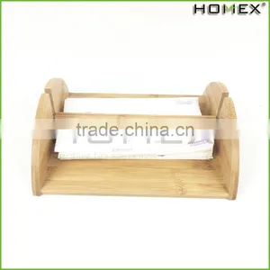 Bamboo Decorative Napkin Holder/ Tissue Holder Homex-BSCI thumbnail-1