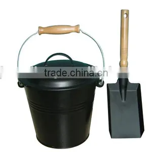 Coal Bucket With Shovel thumbnail-1