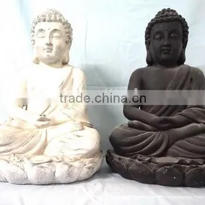 Decor Fiberglass Clay Buddha Statues for Sale thumbnail-2
