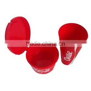Plastic Pop Corn Box With Cup thumbnail-1