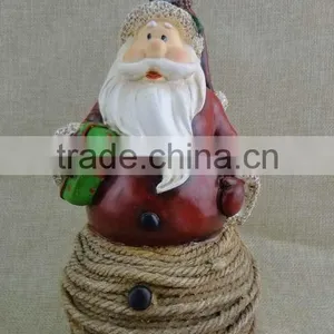 Resin Christmas Santa Clause Figurine Decoration thumbnail-5