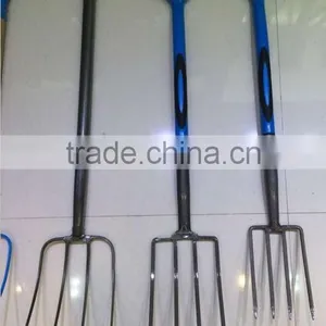 Steel Material Farming Pitchfork With Handle Made in Chima thumbnail-1