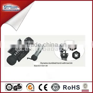Tool Kit With Light Dynamo LED Torch With Tool Kit thumbnail-1