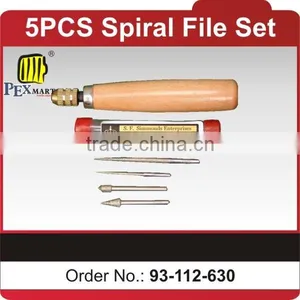 China Made 5pcs Spiral File Set thumbnail-1