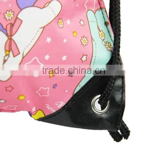 Cheap Customized Polyester Drawstring Bag Wedding thumbnail-6