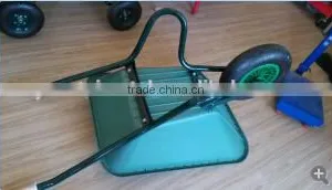 150KG Loading Europe Plastic Bucket Tray Garden Tools Wheelbarrow WB6424S thumbnail-5