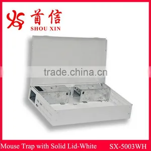 Mouse Catch Cage no Bait Catch Metal Mouse Trap SX-5003WH thumbnail-1