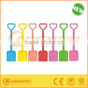 Plastic Colorful Snow Shovel With Auger thumbnail-1