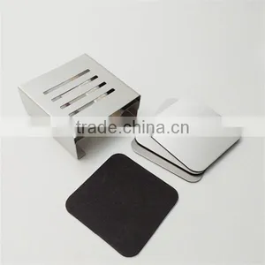 Drink Coaster for Wedding in Square Set of 4 thumbnail-1