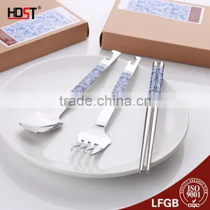 Promotional Fork And Spoon Gift Set With Cheap Price thumbnail-4