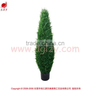 National Artificial Boxwood Tree Grass Tower Tree Plant in Pot thumbnail-1