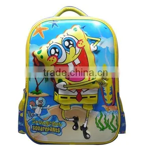 Wholesale Cheap Cartoon Spongebob Backpack for Primary thumbnail-1
