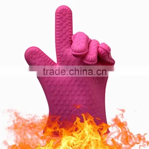 Non Stick Silicone Glove/Silicone Oven Mitts for Oven Cooking thumbnail-1
