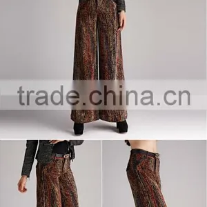 Fashion Wide-legged Pants Leisure Trousers thumbnail-2
