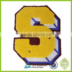 OEM Shape Customized Stick-on Letters Towel Embroidery thumbnail-4
