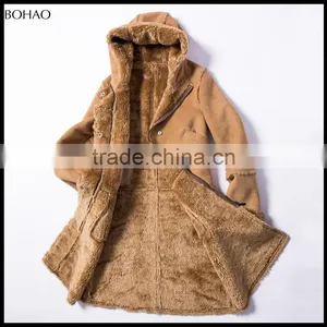 2016 China Supplier Sexy Coat Long Ladies Fur Jacket thumbnail-3