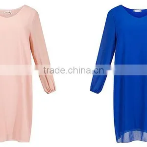 Maxnegio Chiffon Straight Dress for Ladies thumbnail-6