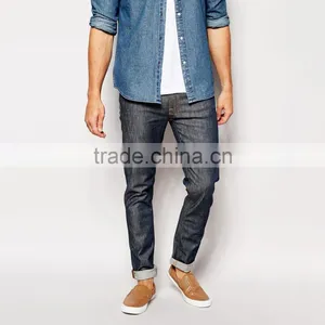 Plain Fashion Custom Design Jeans Pants Bulk New Style thumbnail-1
