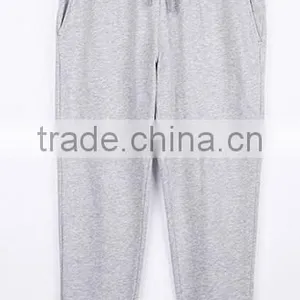 Customized Skinny Sports Pants Pop Style CVC60/40 Cotton Wholesale Cheap Plain Blank Pants thumbnail-1